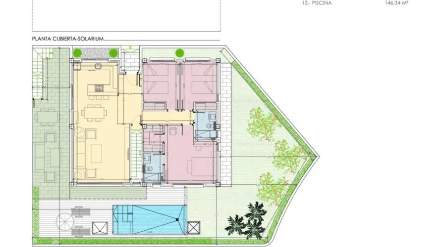Villa de 3 dormitorios en Torrevieja, España No. 167 № 5