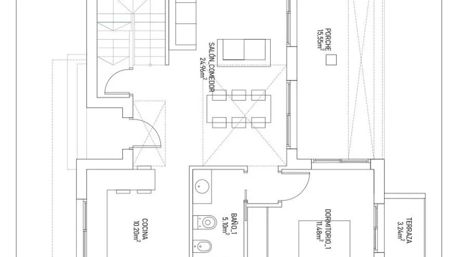 Villa de 3 dormitorios en Torrevieja, Spain No. 118 № 4