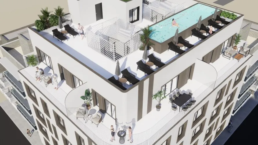 Apartamento de 1 dormitorio en Torrevieja, España No. 404 № 8