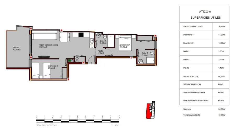 Apartment de 2 chambres à Alegria Residencial XIX Torrevieja, Espagne No. 44