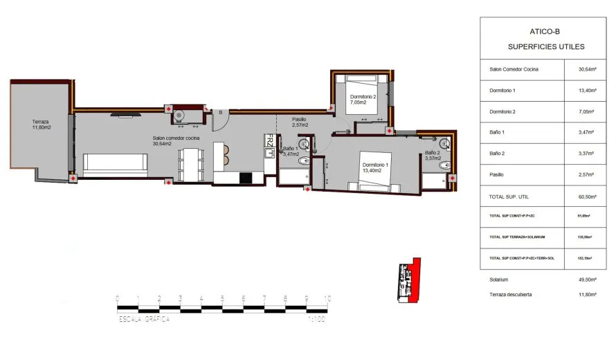 Apartment de 2 chambres à Alegria Residencial XIX Torrevieja, Espagne No. 45