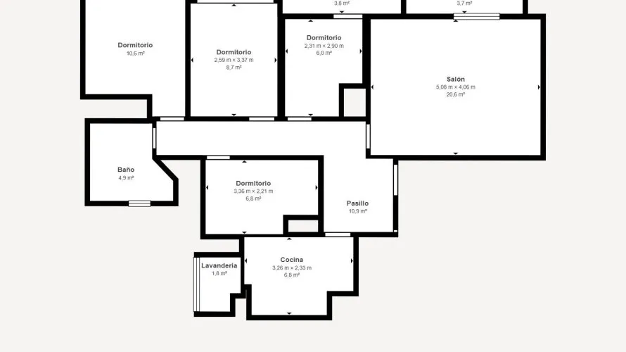 Apartment de 4 chambres à Torrevieja, Espagne No. 320