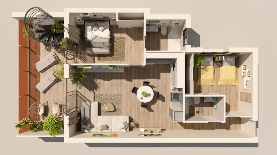 Квартира с 3 спальнями в Alegria Residencial XXI, Торревьеха, Испания №53 № 8