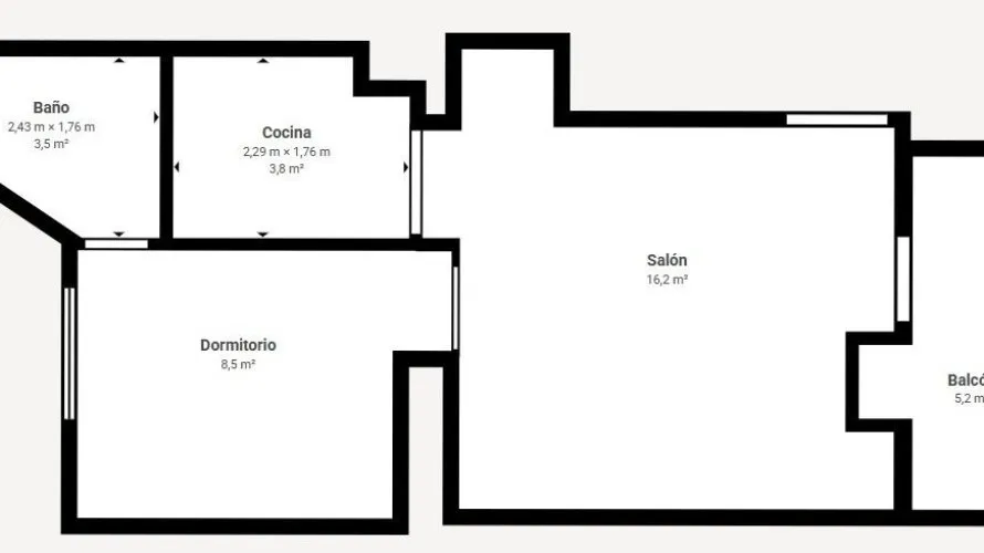 Квартира 44м² в Торревьеха, Испания №467